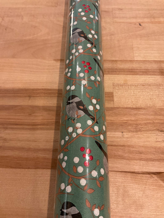 Berries & Chicks 8ft Wrapping Paper
