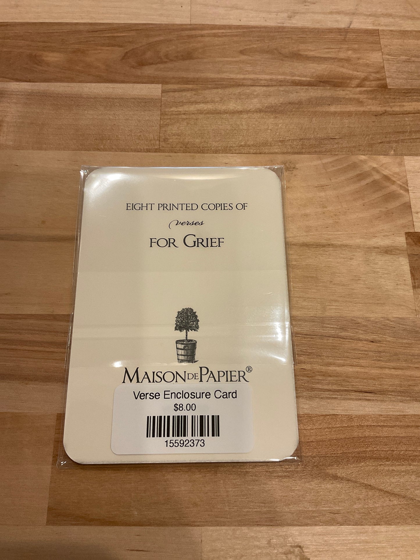 Verse Enclosure Card