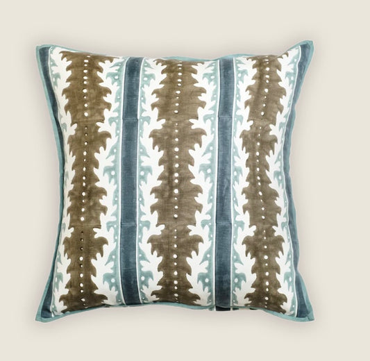 Gustavia Woodsy 22x22 Pillows - PAIR