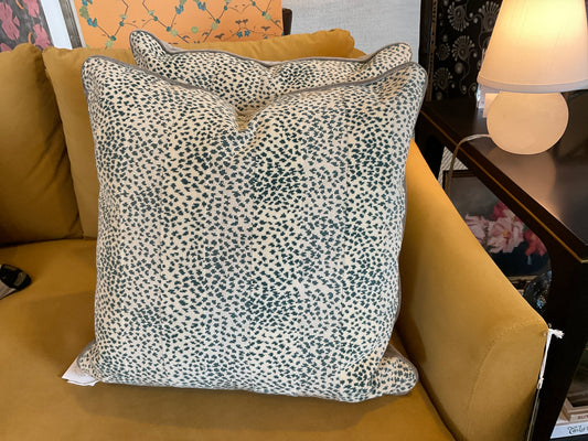 22" Animal Print Pillow-PAIR