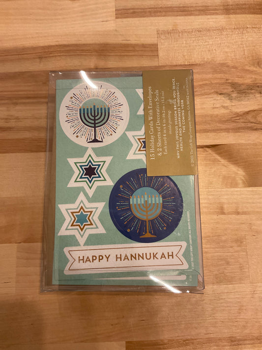 Hanukkah Glow Boxed Cards