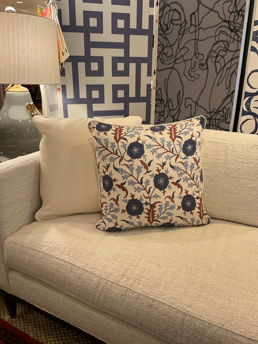 20" Charlottesville Floral Pillows-PAIR