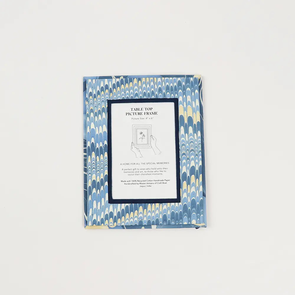 Frame Marble Blue