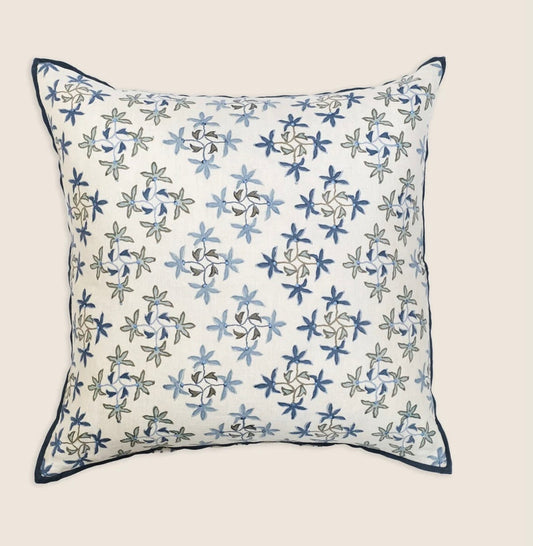 Celeste Lapis 22x22 Pillows - PAIR