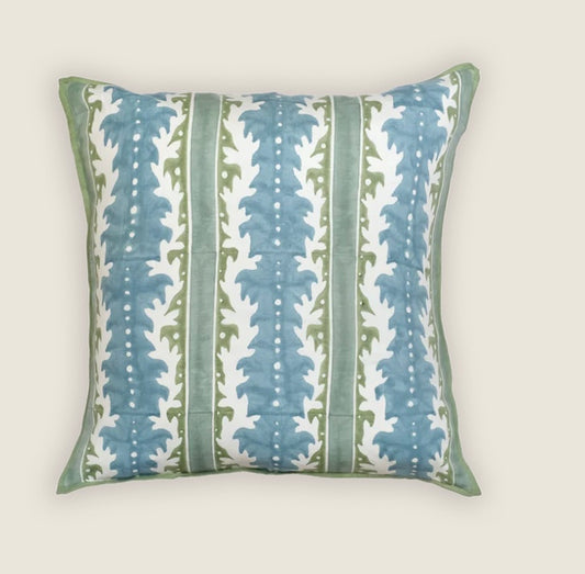 Gustavia Seafoam 22x22 Pillow - PAIR