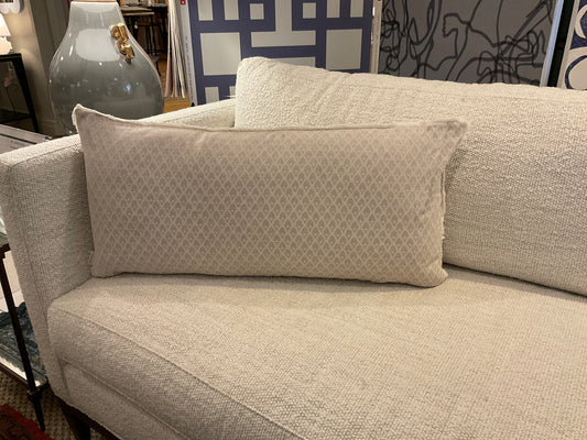 15" x 30" Calais Chalk Lumbar Pillow