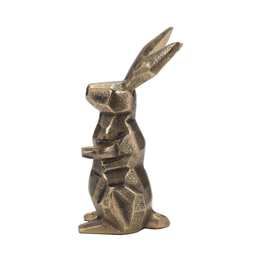 8" Geometric Bunny