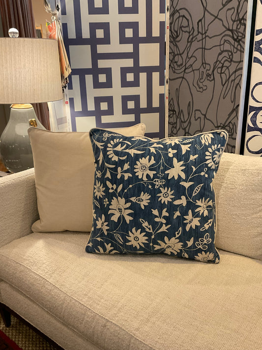 22" Richmond Floral Pillows-PAIR