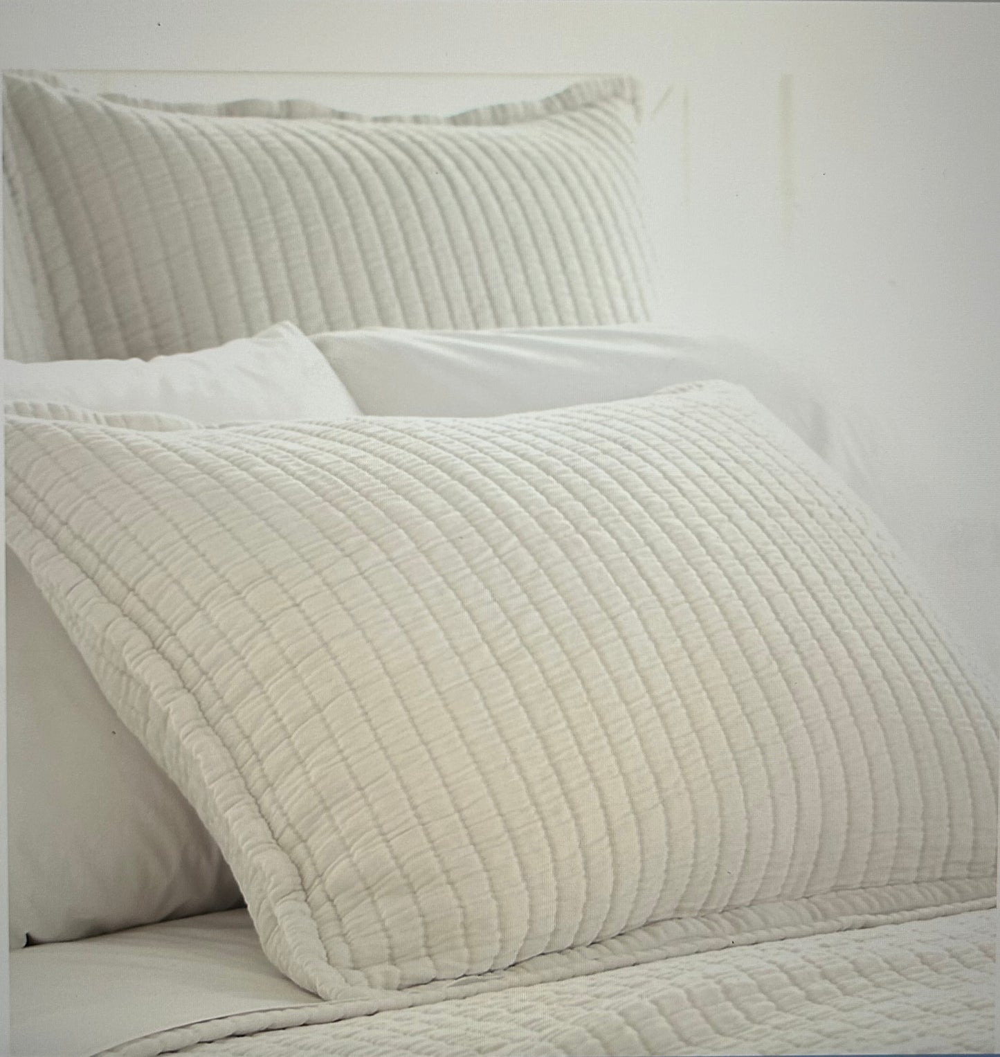 Boyfriend Ivory Matelasse Euro