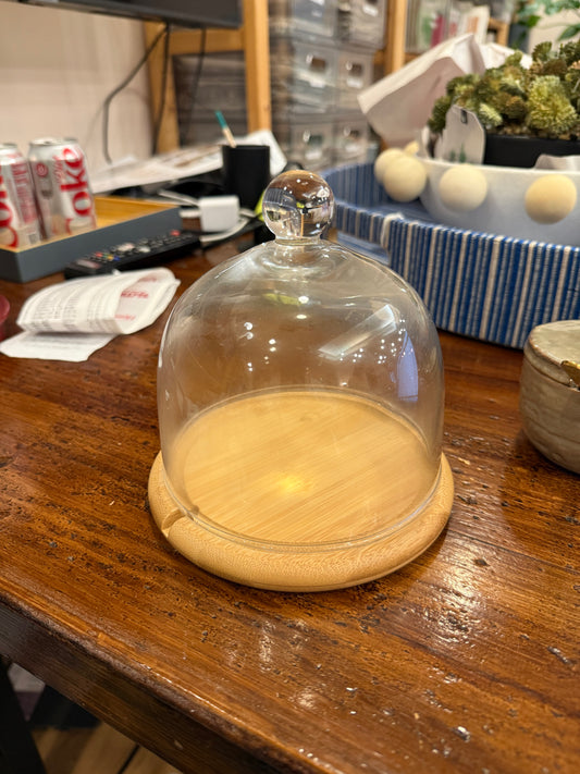 Small Glass Cheese Cloche