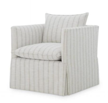 Pair of Lisbeth Chairs in Whitman Sand