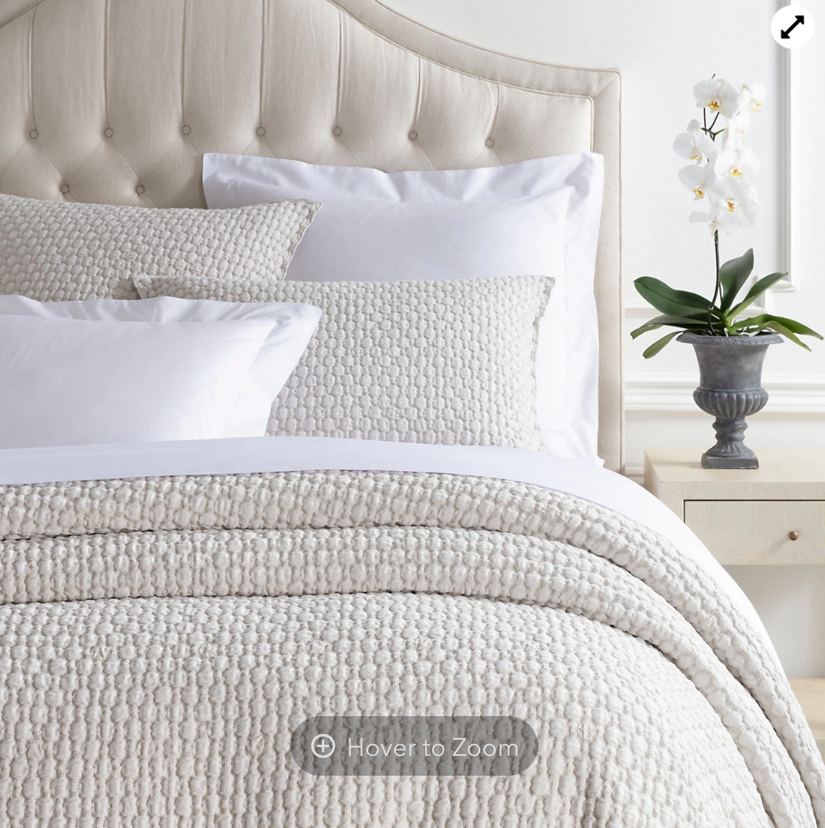 Lodi Sand Matelasse Coverlet, Queen