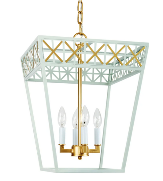 Blue + Gold Lantern
