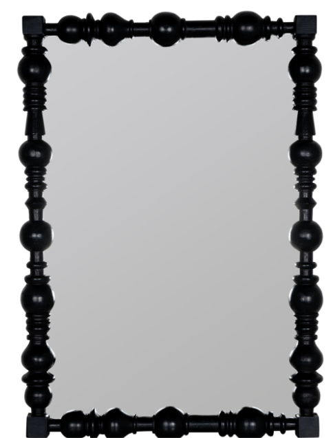 Black Kenna Mirror