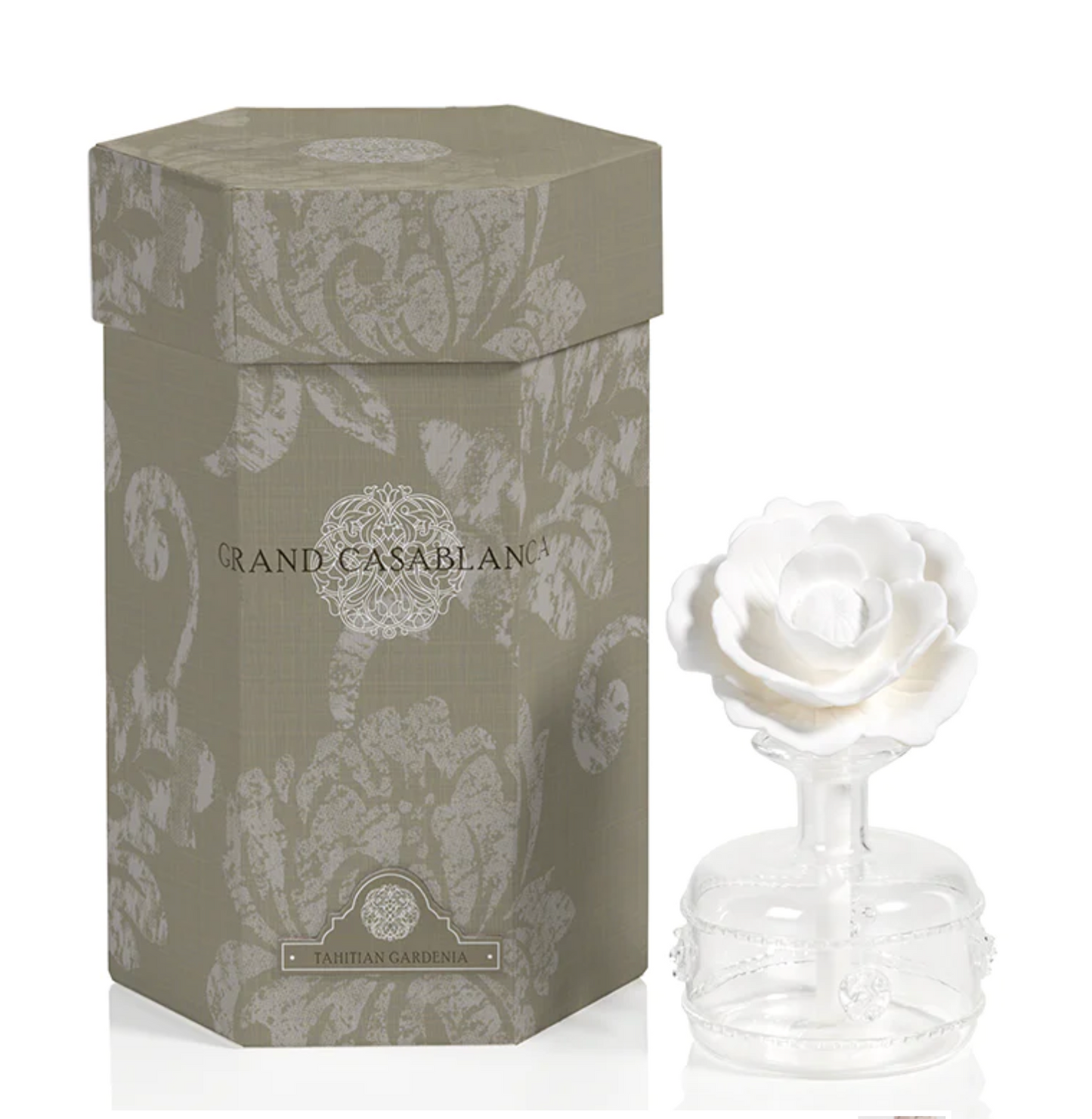 Casablanca Porcelain Diffuser, Tahitian Gardenia