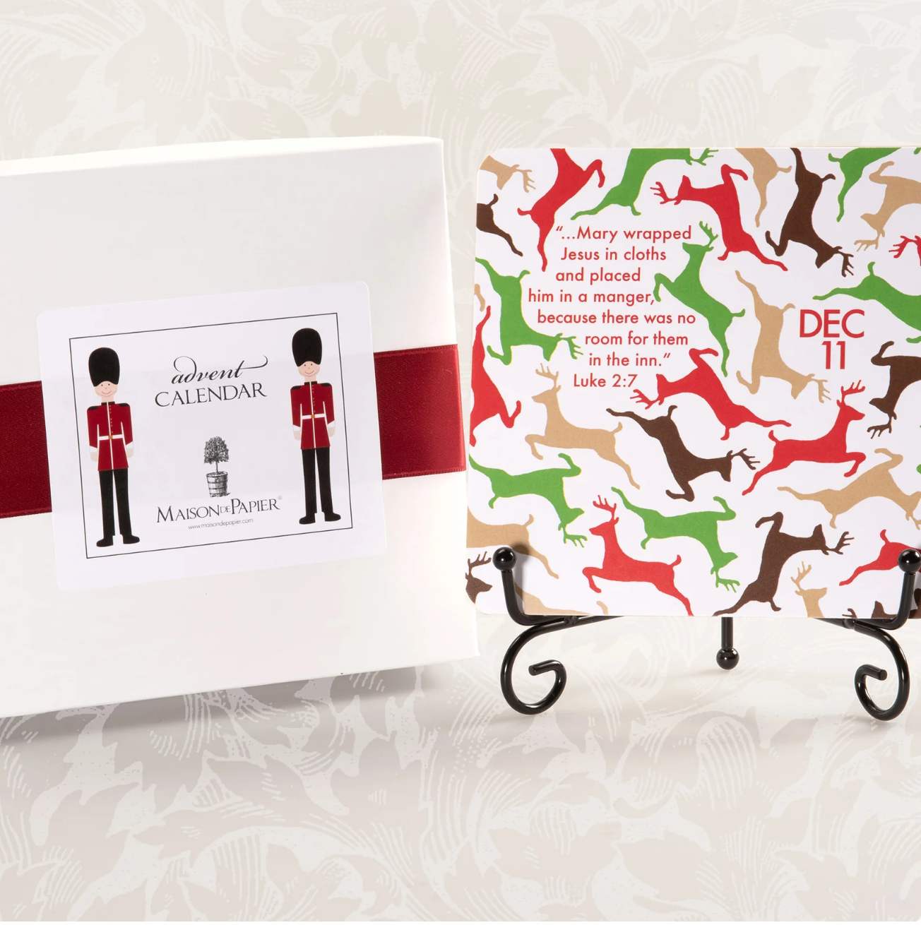 Advent Calendar w/Easel