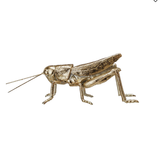 Decorative Gold Grasshopper