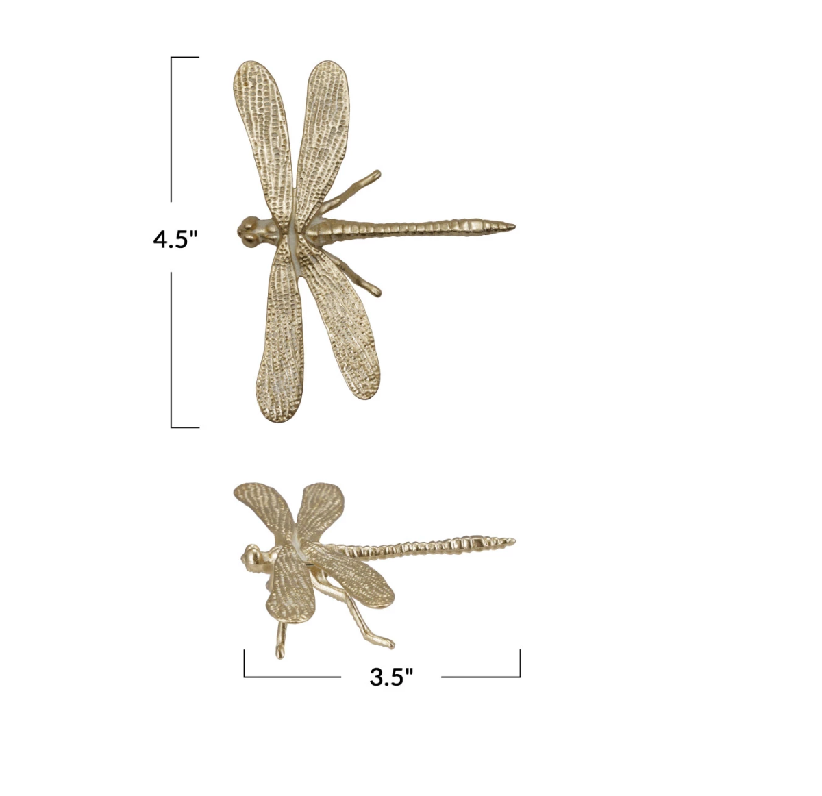Pewter Dragonfly