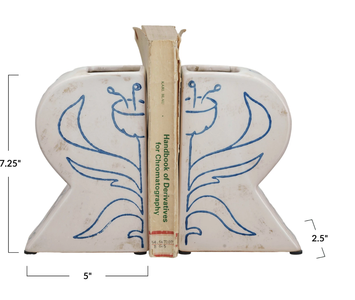 Terracotta Vase Bookends