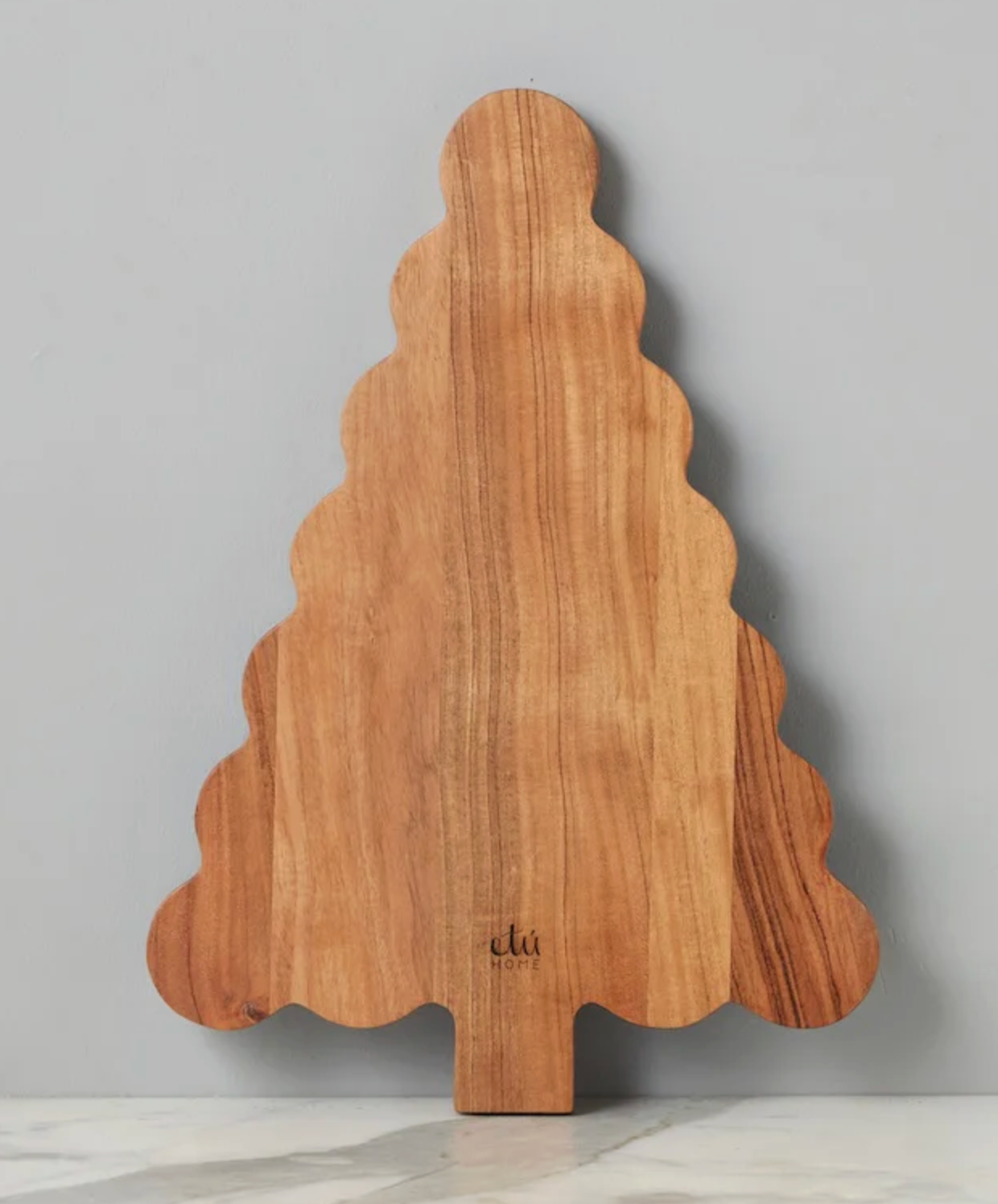 Scalloped Tree Cutting Board