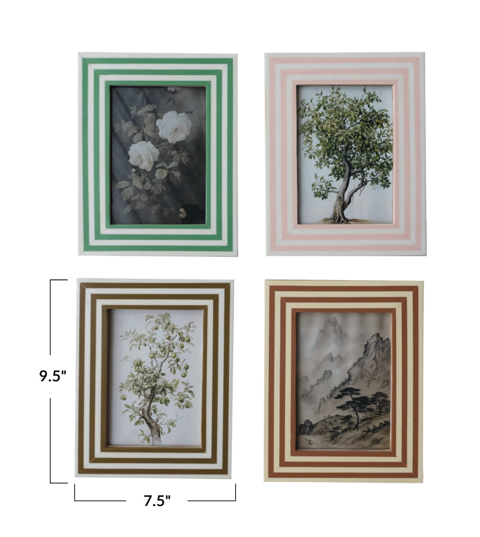 Resin Photo Frame-Various Colors