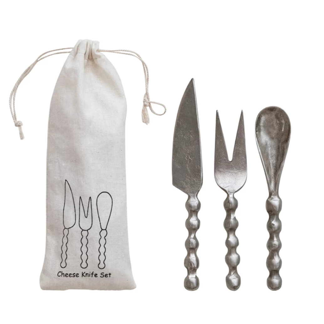 S/3 Iron Appetizer Set