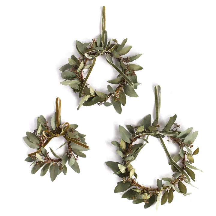 Eucalyptus Wreath Set of 3
