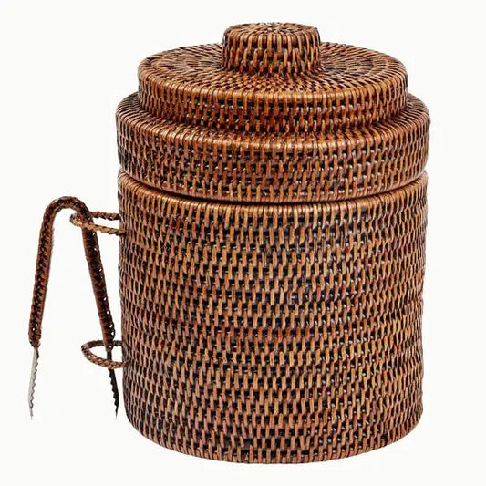 Rattan Round Ice Bucket