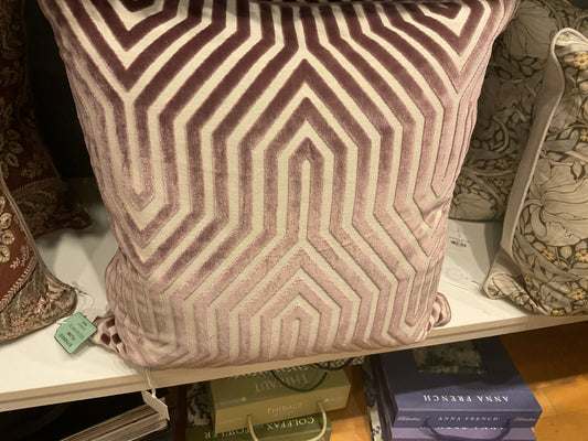 Vanderbilt Purple Pillow 22" x 22"