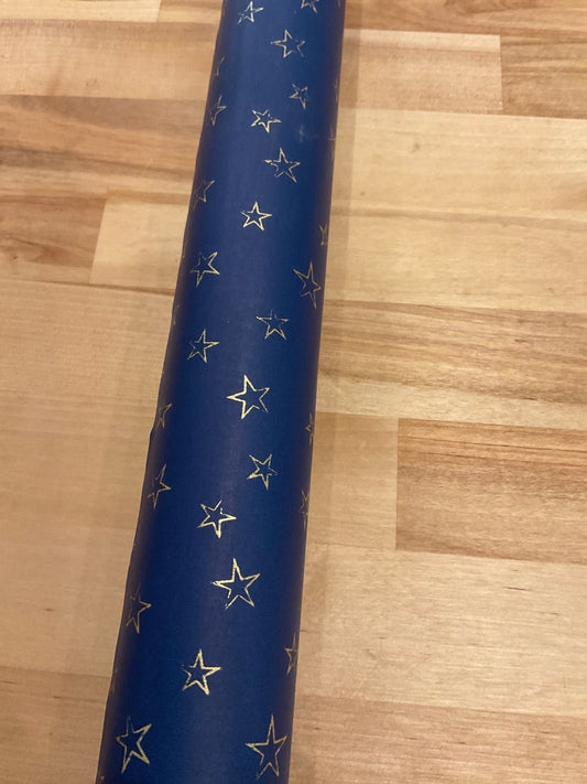 Midnight Glimmer 8ft Wrapping Paper