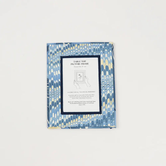 Frame Marble Blue