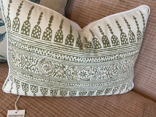 Thyme Pillow 14" x 20"