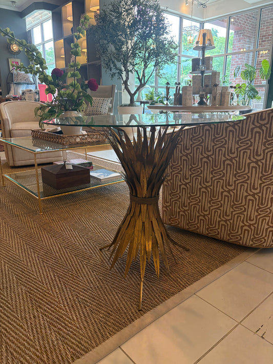 Rosalind Gathered Wheat Table