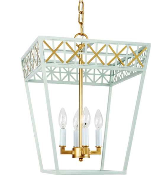 Blue + Gold Lantern