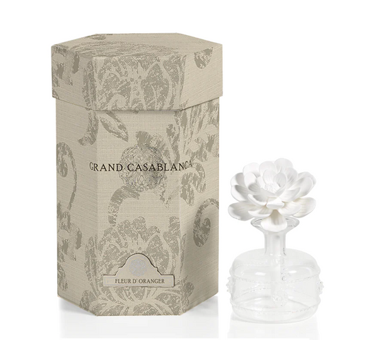 Casablanca Porcelain Diffuser, Fleur d' Oranger