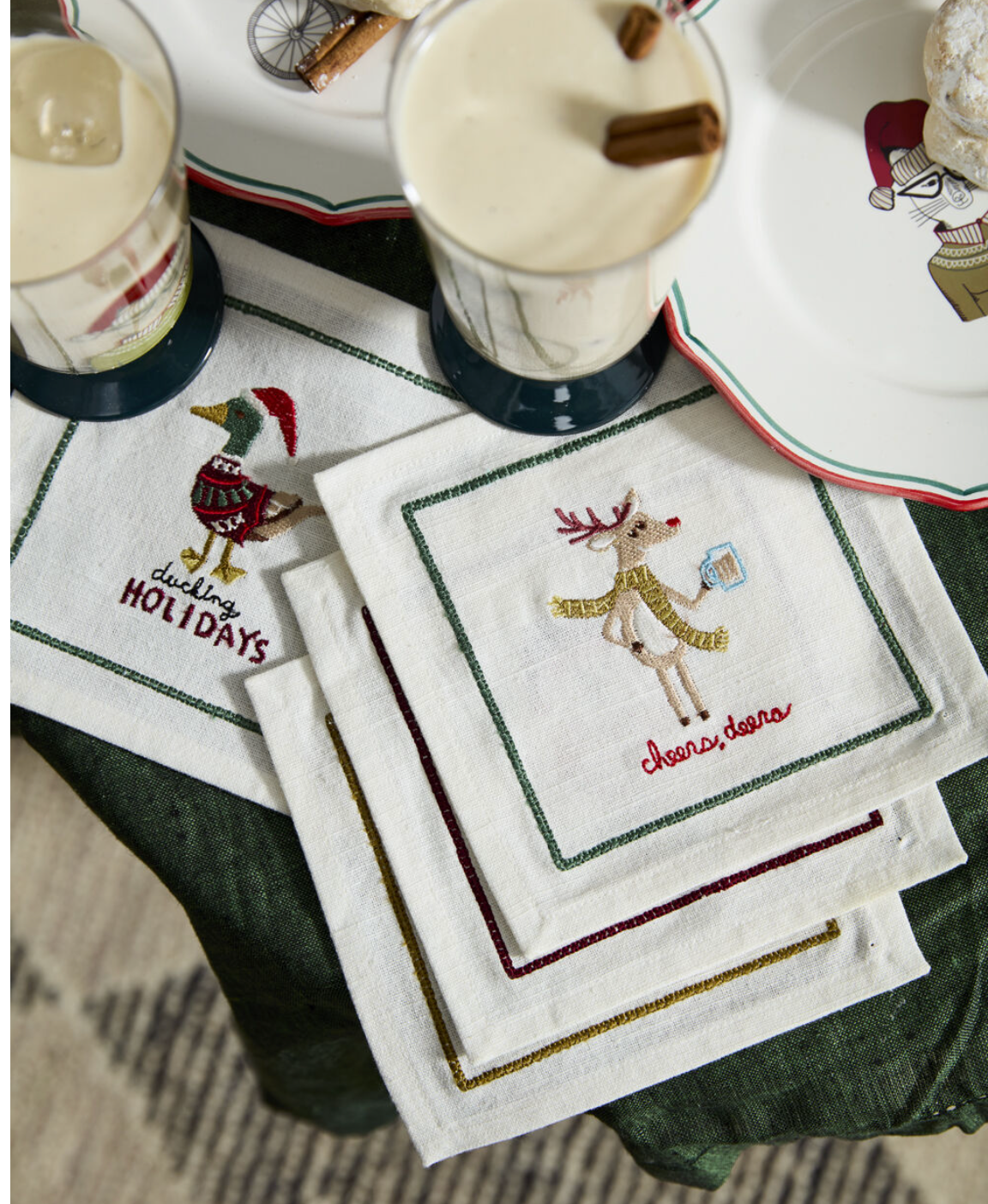 Tipsy Critters Cocktail Napkins