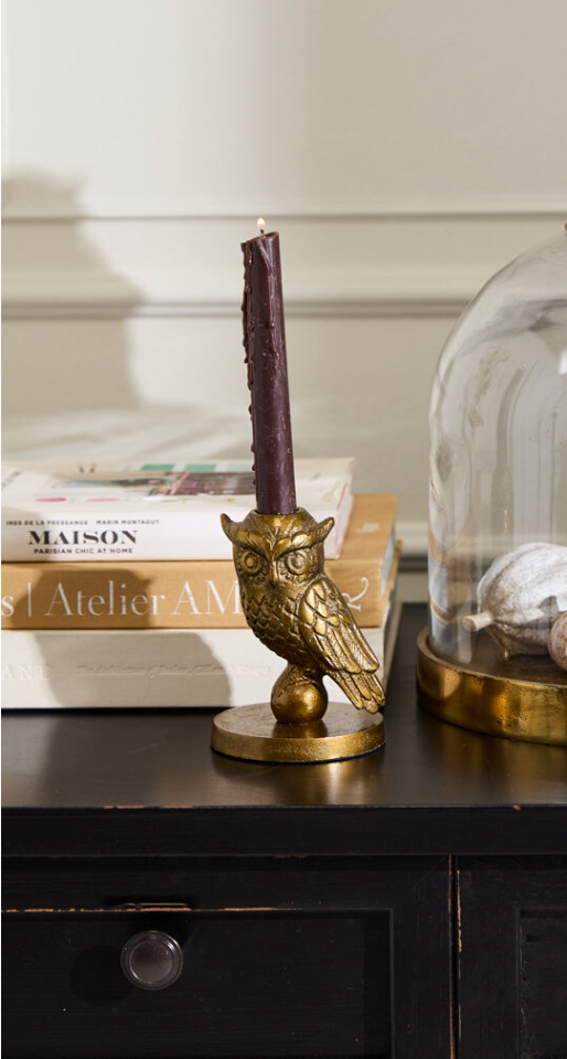 Owl Candle Holder