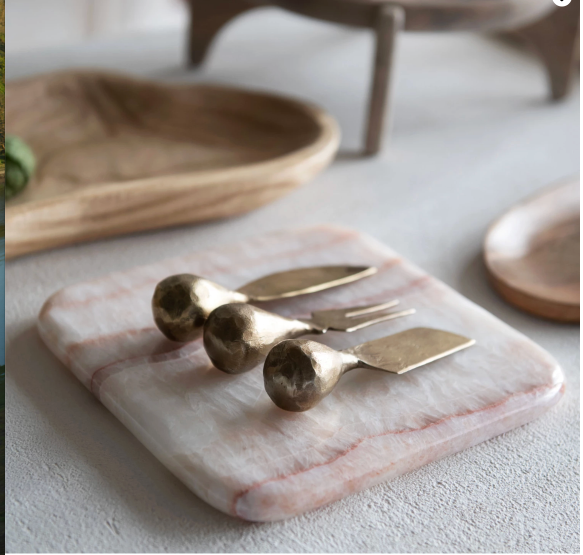 S/3 Hand Forged Cheese Knives