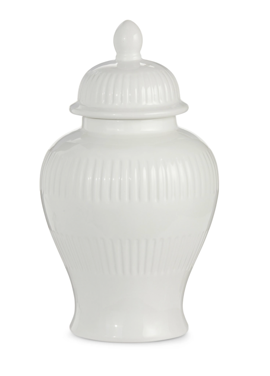 White Ginger Jar