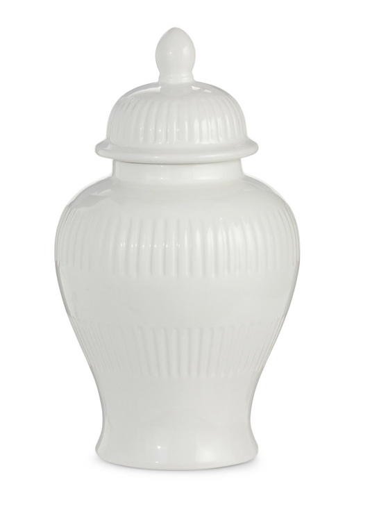 White Ginger Jar