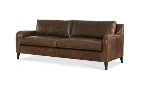 Charles Leather Sofa-Custom Order