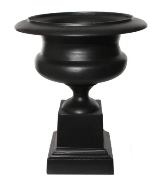 Metal Urn on Stand