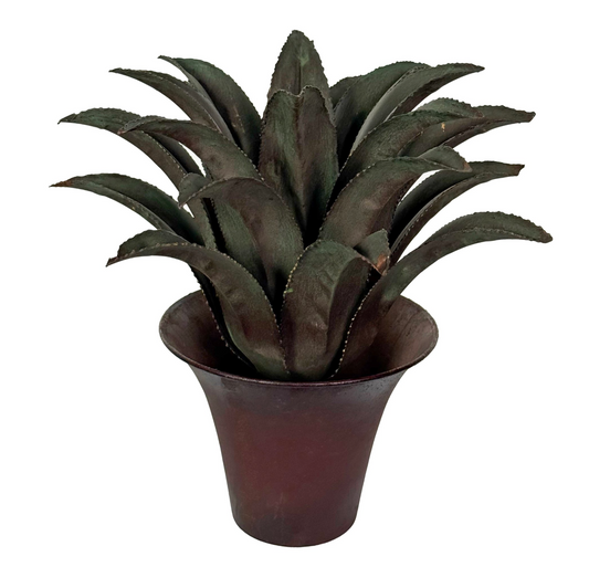 Metal Potted Plant